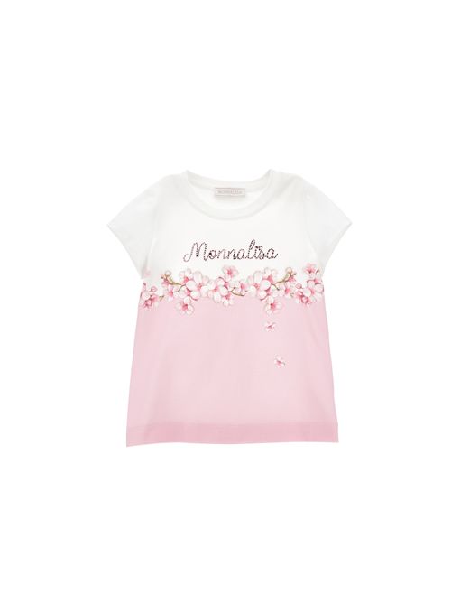 T-shirt, bambina, logata. MONNALISA | 19E610 50019990